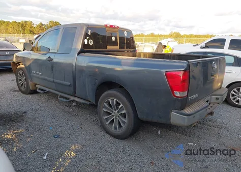 2008 Nissan Titan Le/Se/Xe из США, поврежденный, VIN 1N6BA06A58N355554